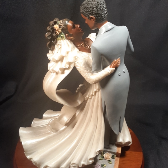 African American Bride and Groom - Picture 2 of 4